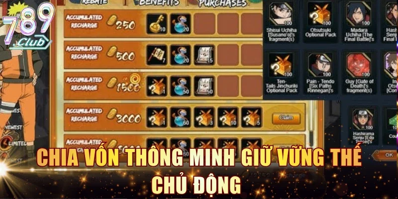 Chia vốn thông minh giữ vững thế chủ động 