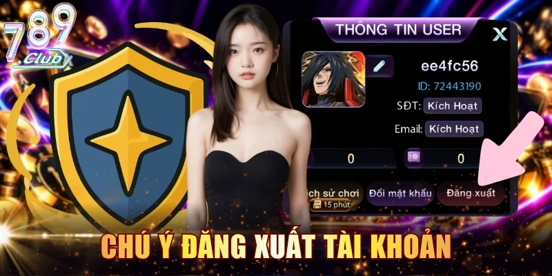Chú ý đăng xuất ngăn chặn nguy cơ bị truy vết