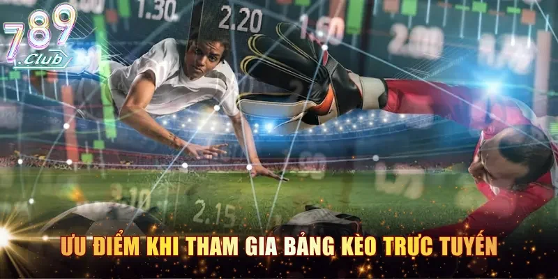 Ưu điểm vượt trội khi tham gia bảng kèo trực tuyến